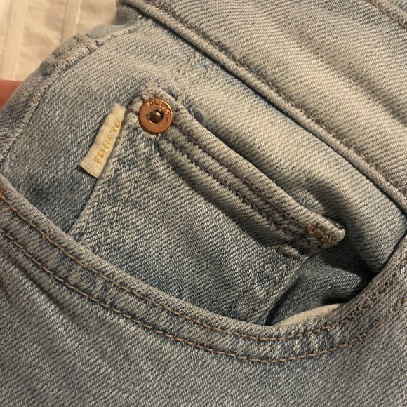 Agolde Light Wash Straight Leg Jeans 27 - Picture 6 of 9